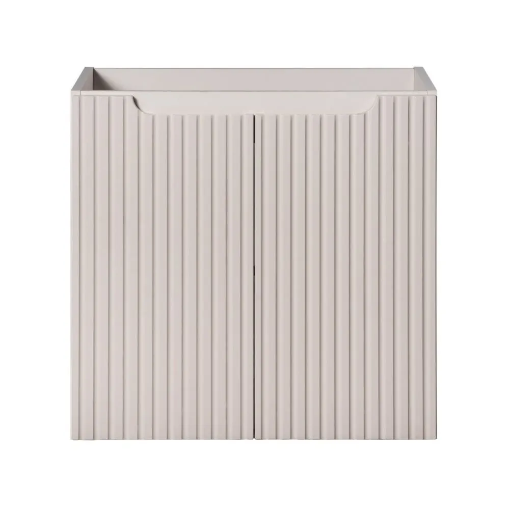 Szafka pod umywalkę NOVA CASHMERE 82-60-2D 60cm kaszmirowa wisząca I sklep meblowy MIRAT. styl RYFLOWANY