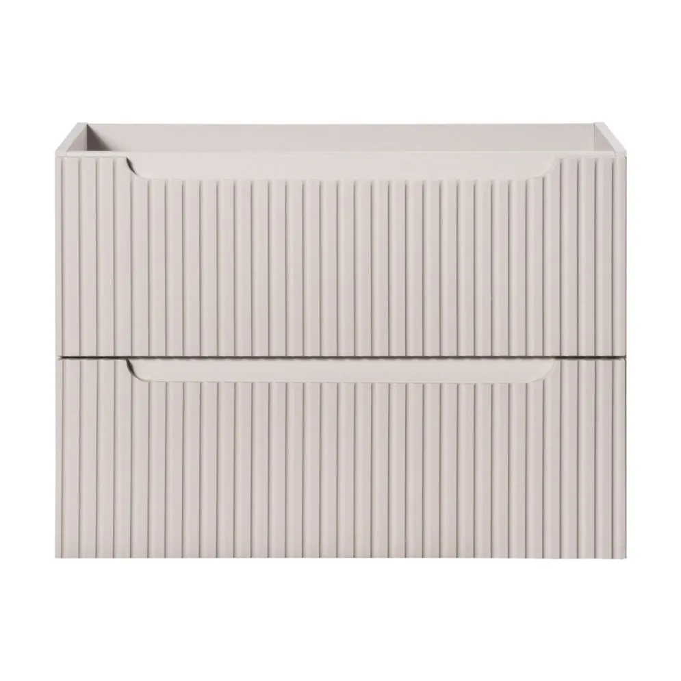 Szafka pod umywalkę NOVA CASHMERE 82-80-2S 80cm kaszmirowa z szufladami I sklep meblowy MIRAT. styl RYFLOWANY