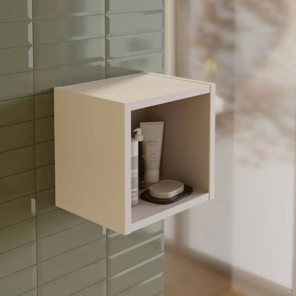 Półka wisząca NOVA CASHMERE 83-27-Q 27x25cm kaszmirowa ścienna I sklep meblowy MIRAT.  kolekcja NOVA