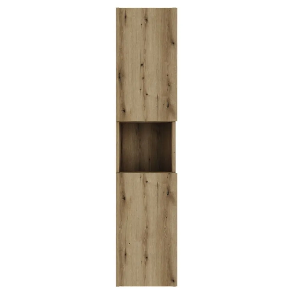 Szafka łazienkowa NOVA OAK 80-03-2D dąb coast evoke słupek I sklep meblowy MIRAT. styl SKANDYNAWSKI