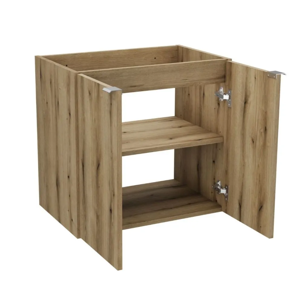 Szafka pod umywalkę NOVA OAK 82-60-2D 60cm dąb coast evoke z cichym domykiem I sklep meblowy MIRAT. styl SKANDYNAWSKI