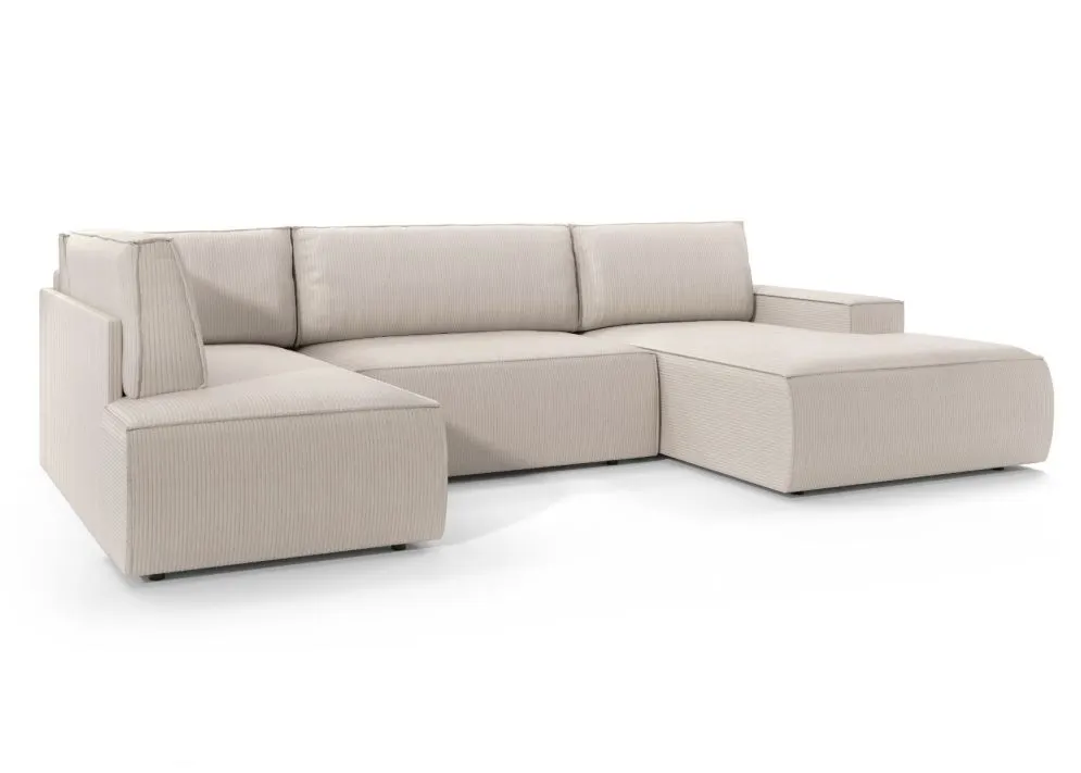 Narożnik z funkcją spania FELICIA U2-120 kremowy prawy/lewy I sklep meblowy MIRAT. kolekcja FELICIA