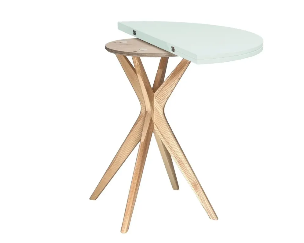 Stylowy stół CUTTI 100x100 z rozkładanym blatem