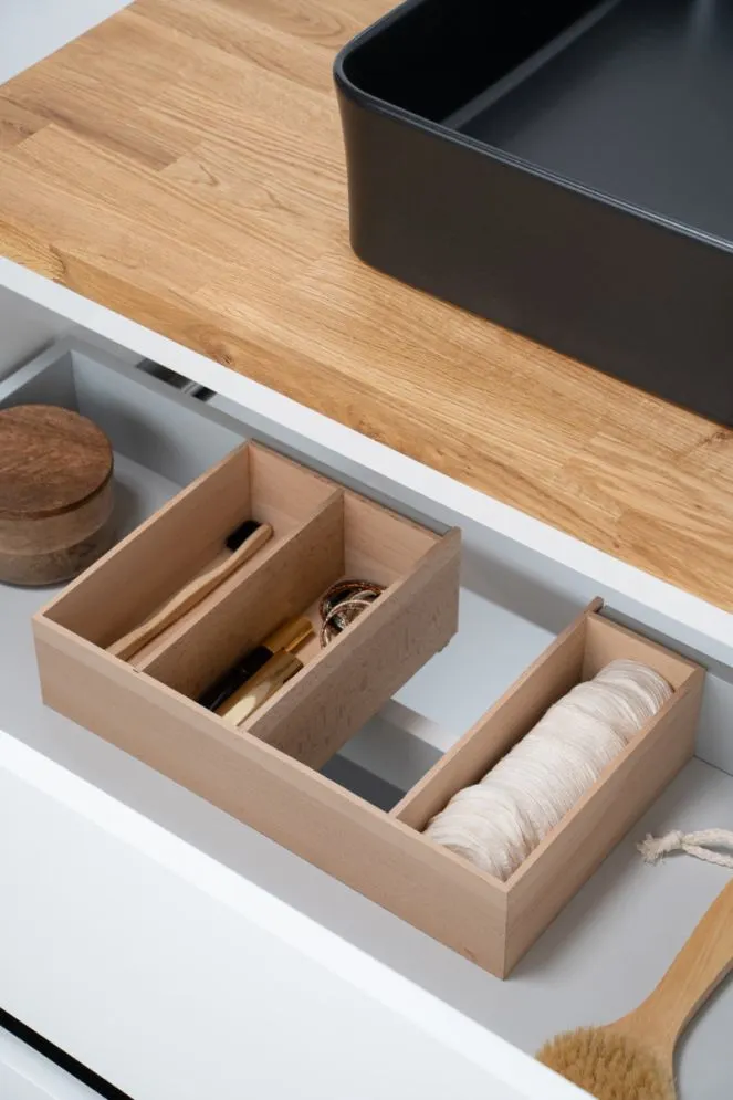 Szafka pod umywalkę ARCO 80 cm biała połysk modułowa | MIRAT