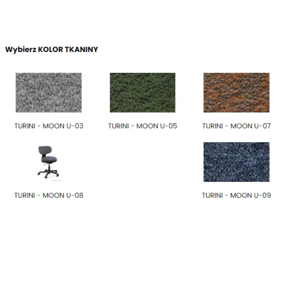 Fotel biurowy TURINI czarny I sklep meblowy MIRAT.