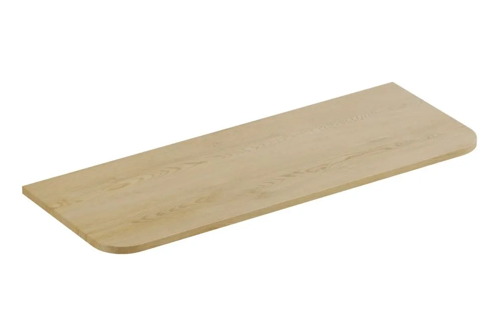 Wisząca szafka pod umywalkę nablatową OVALIA CREMONA 2S 120cm dąb cremona z blatem I sklep meblowy MIRAT. styl RYFLOWANY, SKANDYNAWSKI kolekcja OVALIA