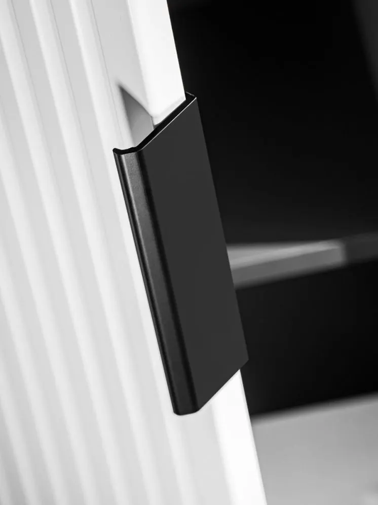 Szafka łazienkowa ADEL WHITE 80 35cm biała wysoka I sklep meblowy MIRAT. styl LOFT, RYFLOWANY, SKANDYNAWSKI