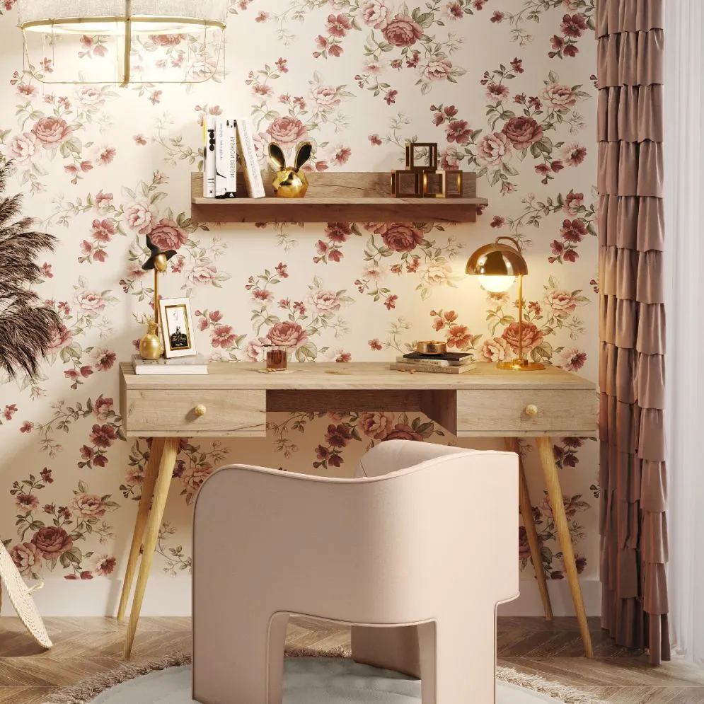 Półka LEBEL 90 dąb craft złoty wisząca I sklep meblowy MIRAT. kolekcja LEBEL