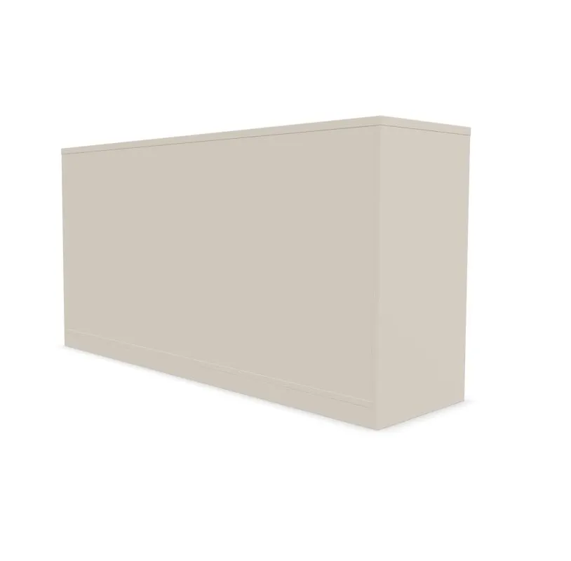 Szafka biurowa przesuwna EASY SPACE CABINET S 1.5-OH 160cm kaszmirowa zamykana I sklep meblowy MIRAT.