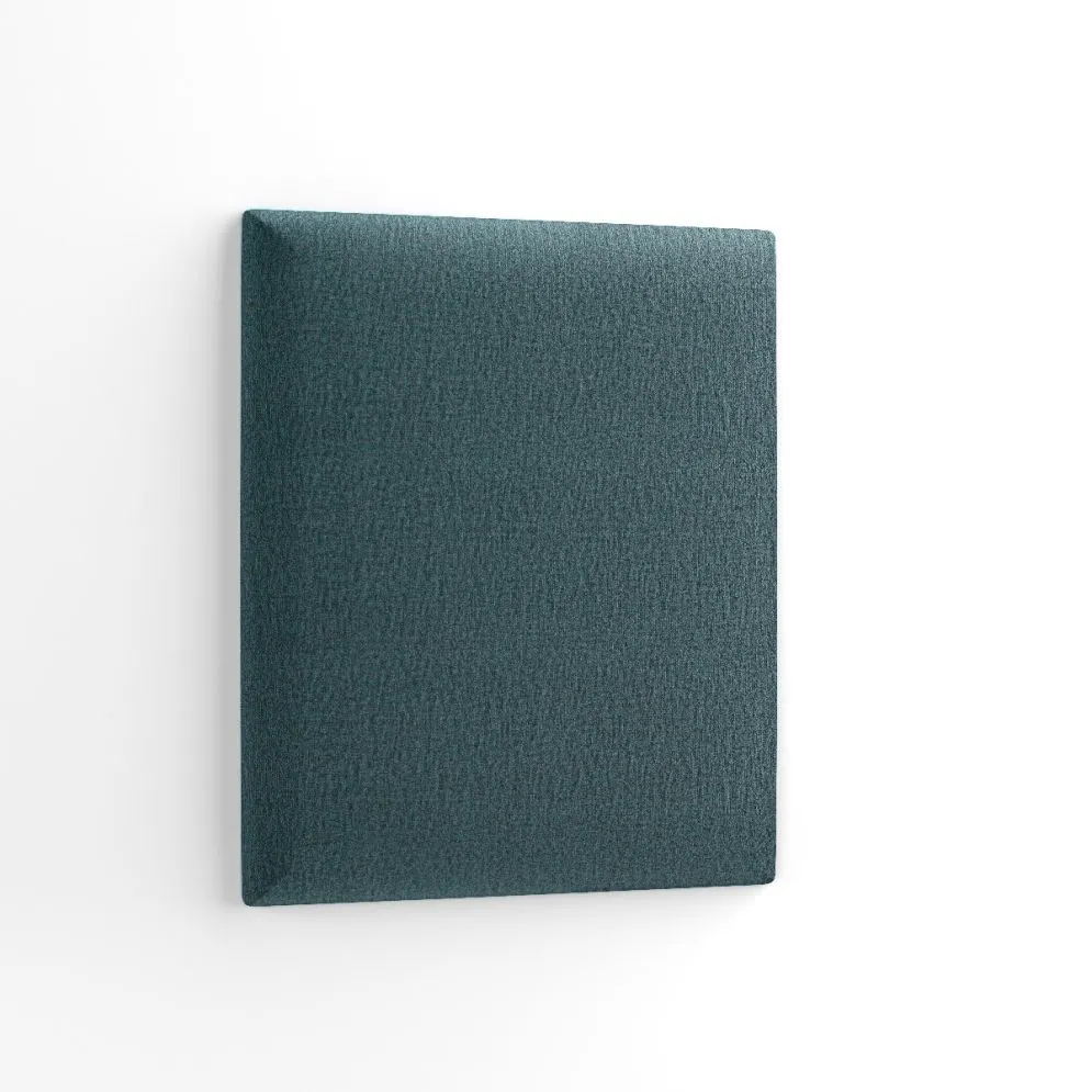 Panel tapicerowany SQUARE 50x40 morski na ścianę I sklep meblowy MIRAT.