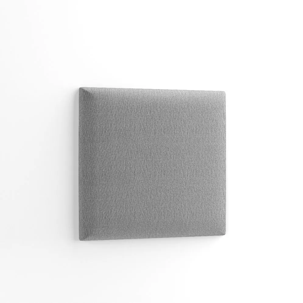 Panel tapicerowany SQUARE 40x40 jasnoszary do sypialni I sklep meblowy MIRAT.