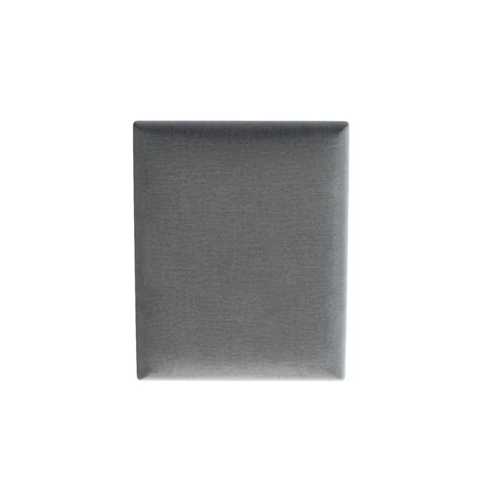 Panel tapicerowany SQUARE 50x40 szary do sypialni I sklep meblowy MIRAT.