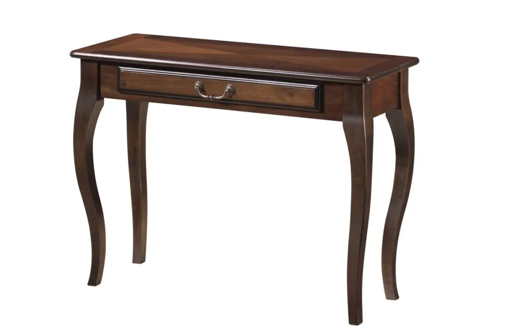 Konsola PADOVA D ciemny orzech w stylu kolonialnym | MIRAT. styl KLASYCZNY