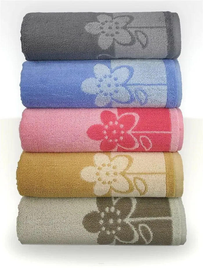 Ręcznik kąpielowy Greno Paloma 2 70x140 pomarańczowy puszysty MIRAT.