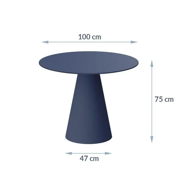 Stół PINETO 100x100 miętowy I sklep meblowy MIRAT. styl PASTELE