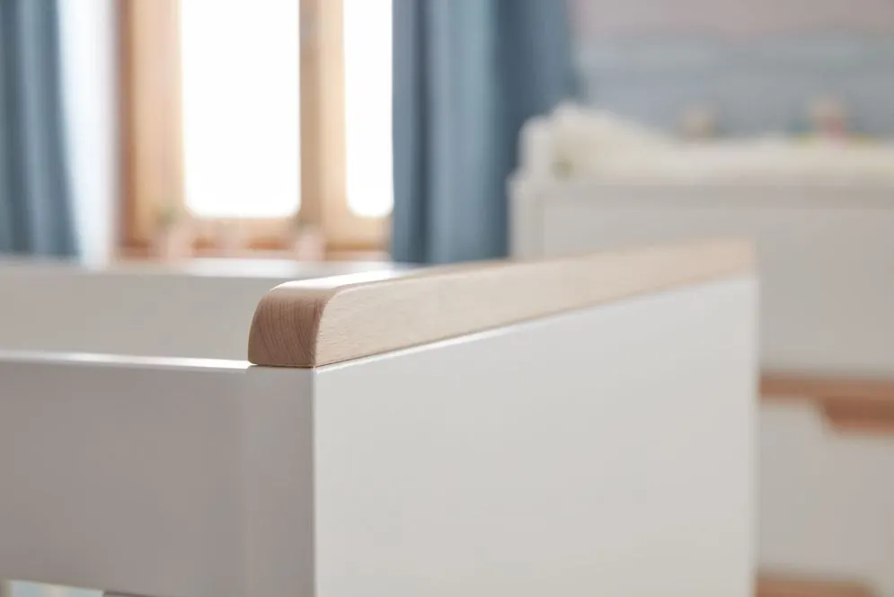 Łóżeczko dziecięce SNAP 120x60 niemowlęce | MIRAT. styl SKANDYNAWSKI kolekcja SNAP