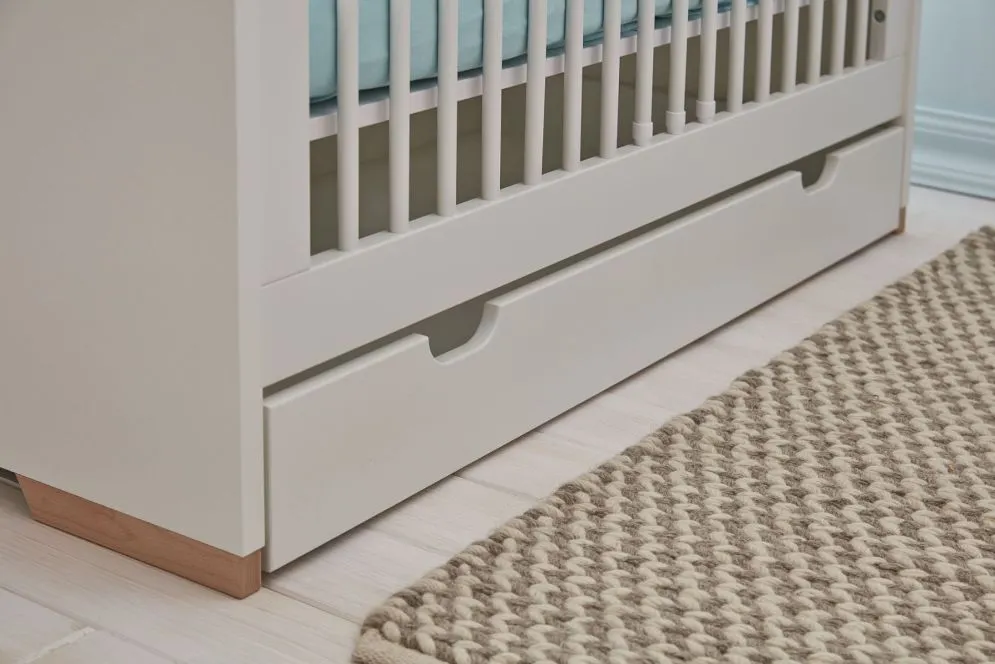 Łóżeczko dziecięce SNAP 120x60 niemowlęce | MIRAT. styl SKANDYNAWSKI kolekcja SNAP