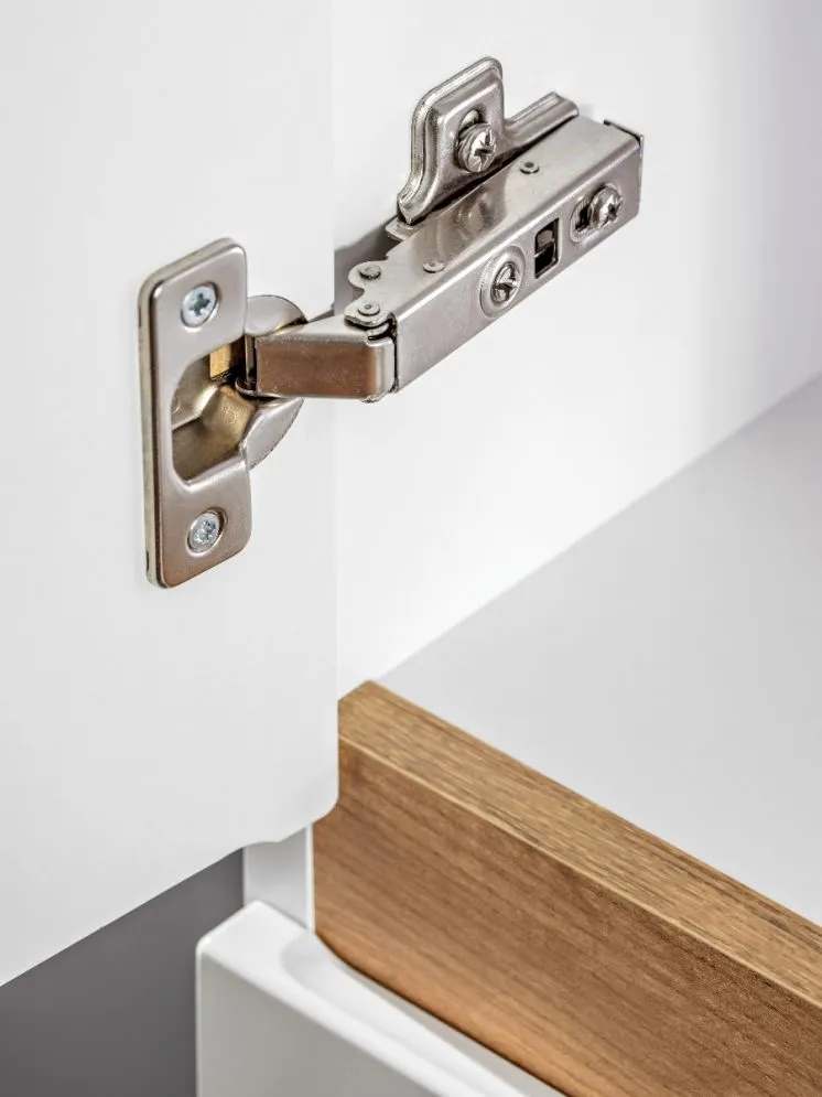 Szafka łazienkowa PLATINUM 35 cm biała słupek | MIRAT.  kolekcja PLATINUM