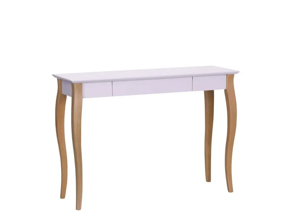 Biurko LILLO różowe w stylu skandynawskim | MIRAT. styl SKANDYNAWSKI