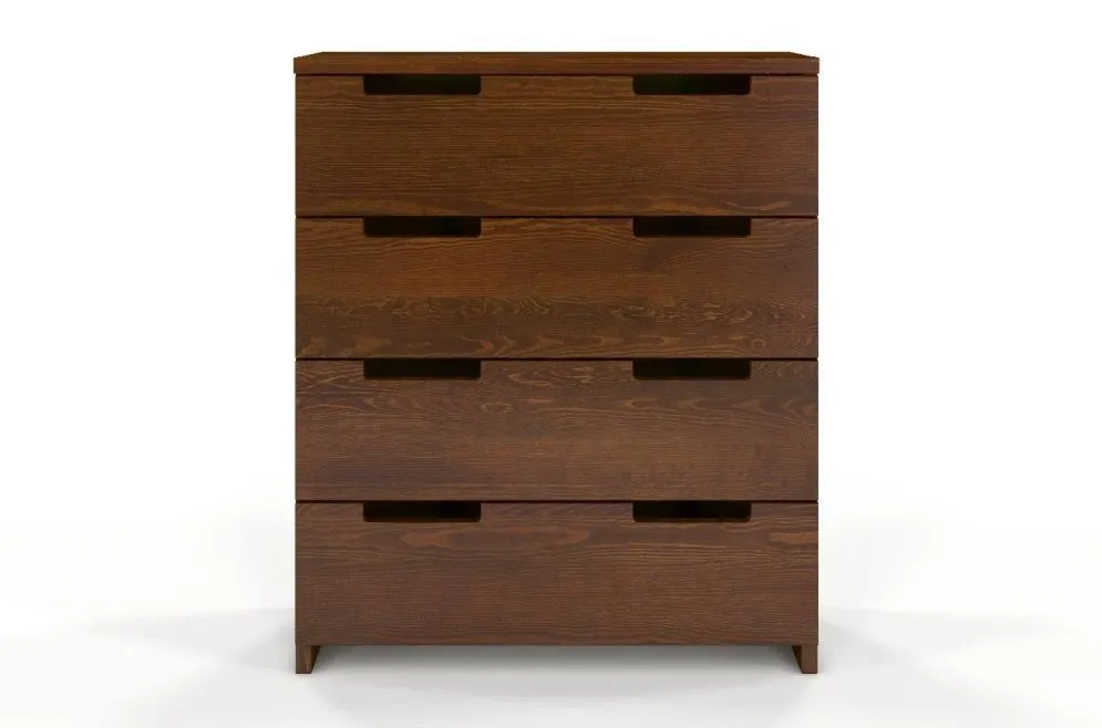 Komoda SPECTRUM 4 sosnowa drewniana | MIRAT. w stylu SKANDYNAWSKI kolekcja SPECTRUM