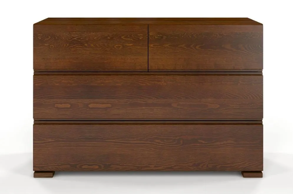 Komoda VESTRE 2+2 sosnowa z szufladami polska | MIRAT. w stylu SKANDYNAWSKI kolekcja VESTRE