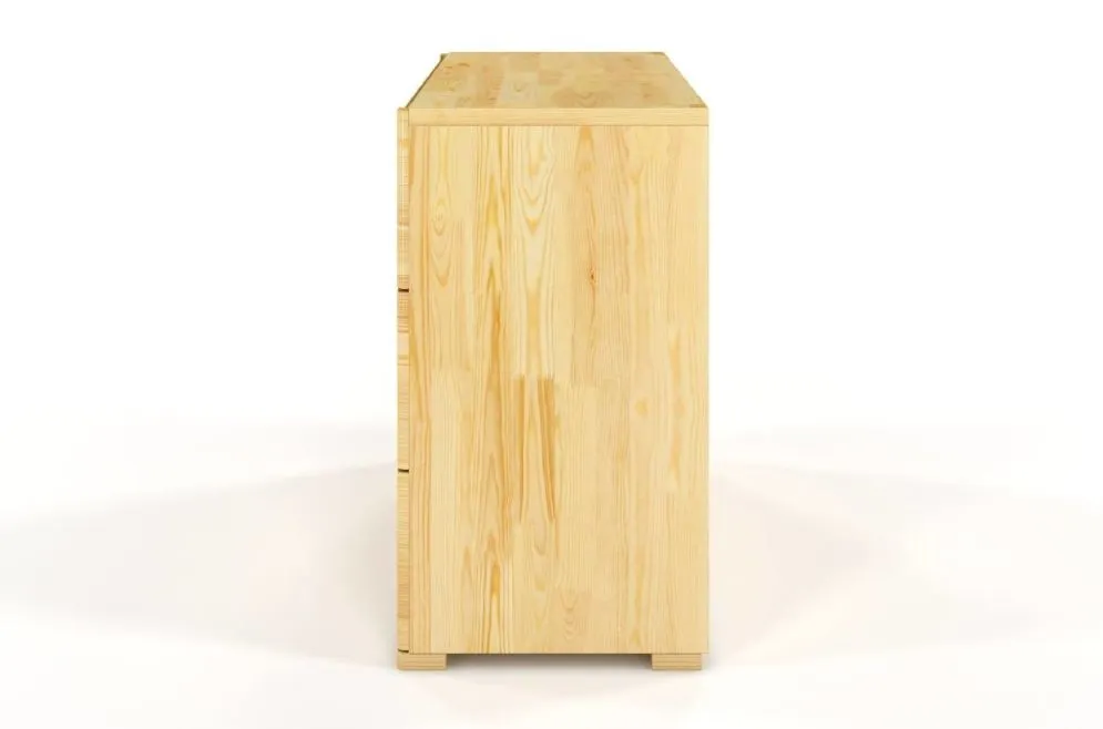 Komoda SPARTA 2+2 sosnowa drewniana z szufladami | MIRAT. w stylu SKANDYNAWSKI kolekcja SPARTA