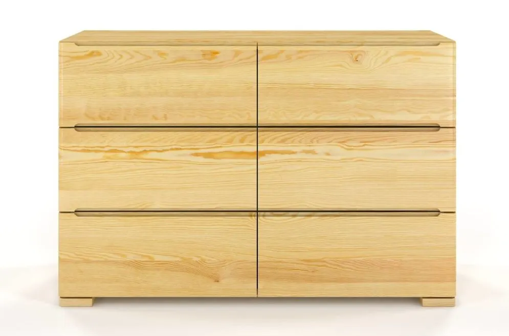 Komoda SPARTA 6 sosnowa z szufladami | MIRAT. w stylu SKANDYNAWSKI kolekcja SPARTA