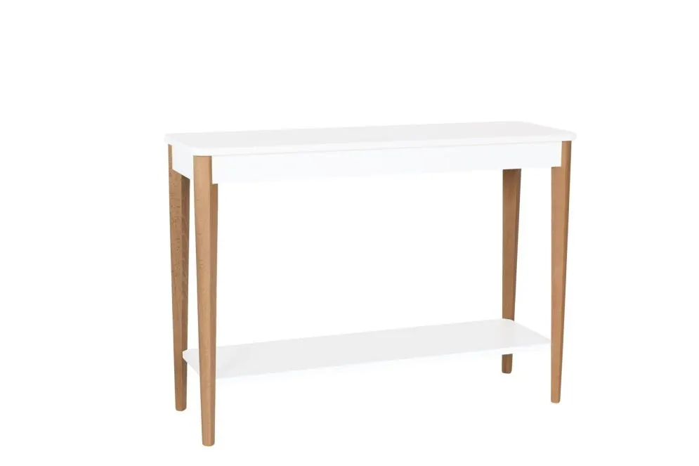 Konsola ASHME duża biała w stylu skandynawskim | MIRAT. styl SKANDYNAWSKI
