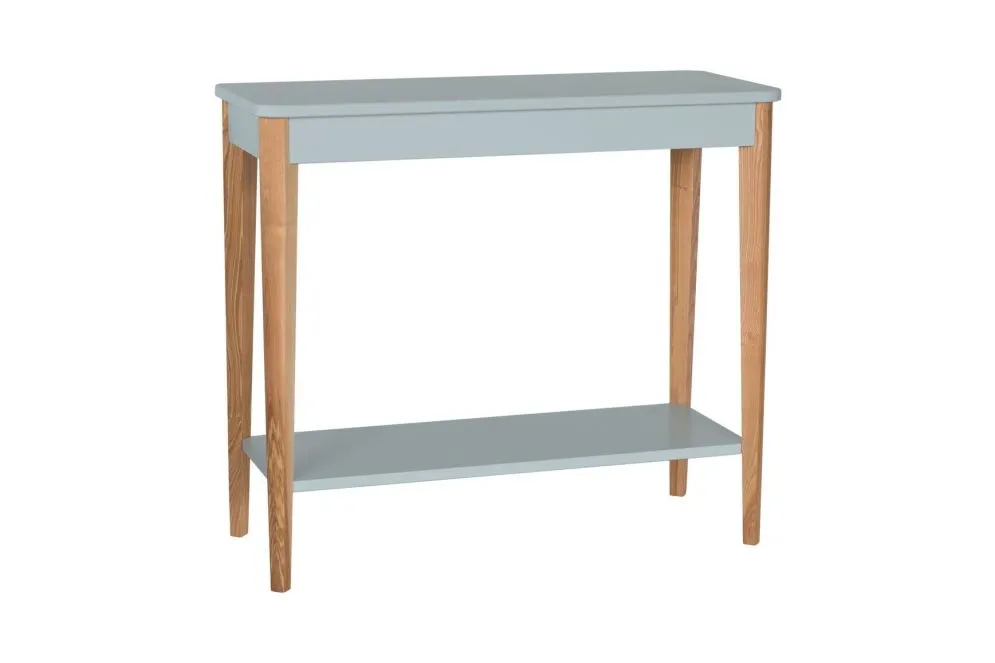 Konsola ASHME średnia jasnoszara do przedpokoju | MIRAT. styl SKANDYNAWSKI