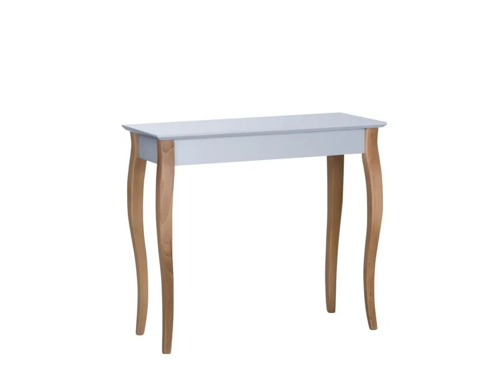 Konsola LILLO jasnoszara do salonu dekoracyjna | MIRAT. w stylu SKANDYNAWSKI kolekcja