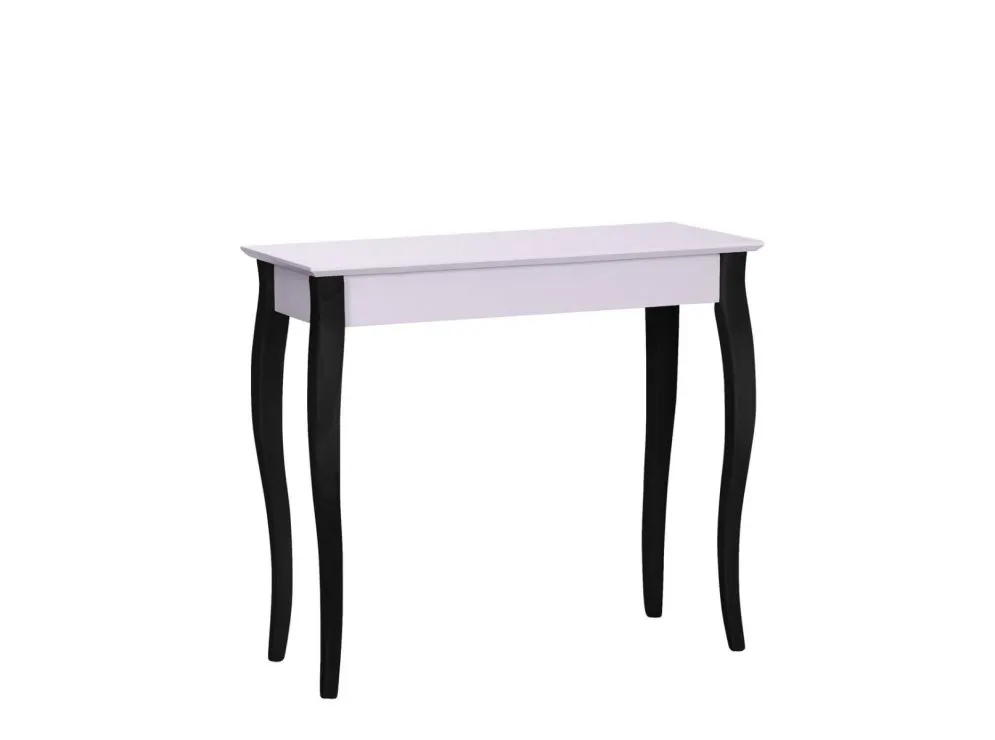 Konsola LILLO różowa/czarna w stylu skandynawskim czarne nogi | MIRAT. w stylu SKANDYNAWSKI kolekcja