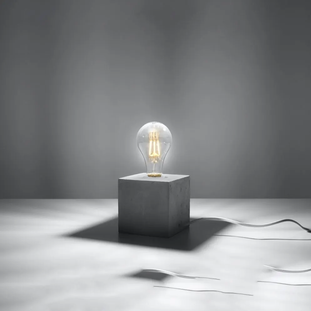 Lampa biurkowa ARIZ beton loftowa | sklep MIRAT  kolekcja ariz