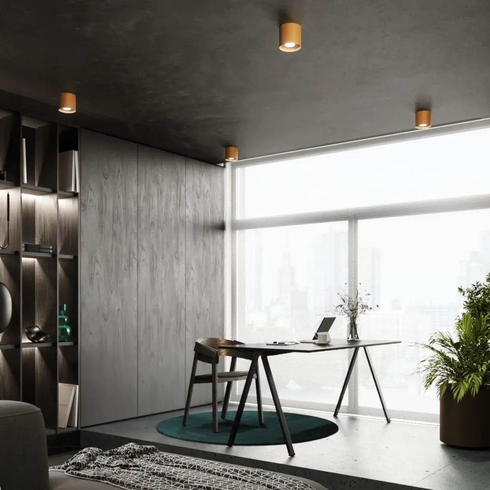 Plafon MIKA złoty elegancki | sklep MIRAT  kolekcja mika