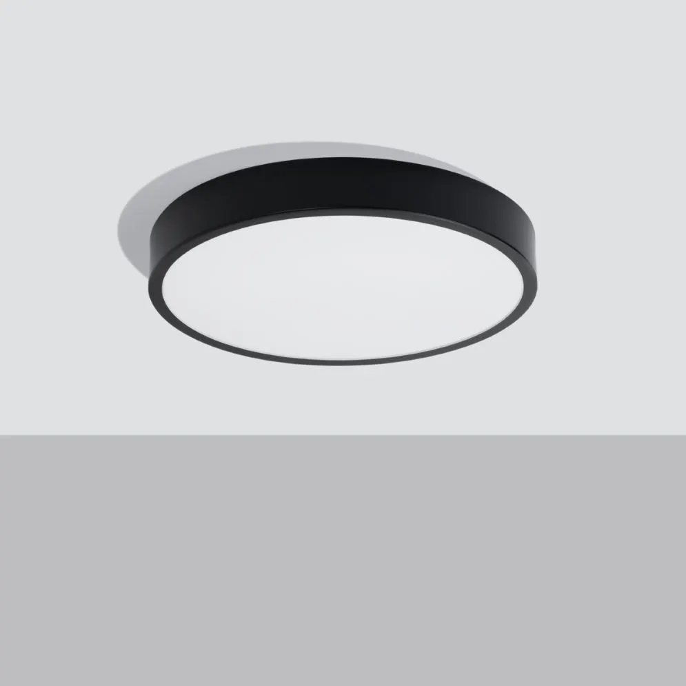 Plafon ONYX 50 czarny LED 3000K okrągły | sklep MIRAT  kolekcja onyx