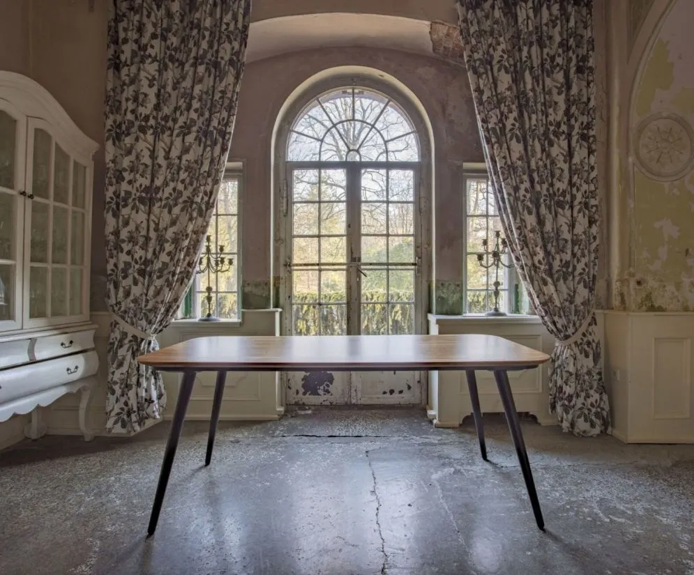 Stół drewniany TASTI do jadalni i salonu | MIRAT. w stylu  kolekcja