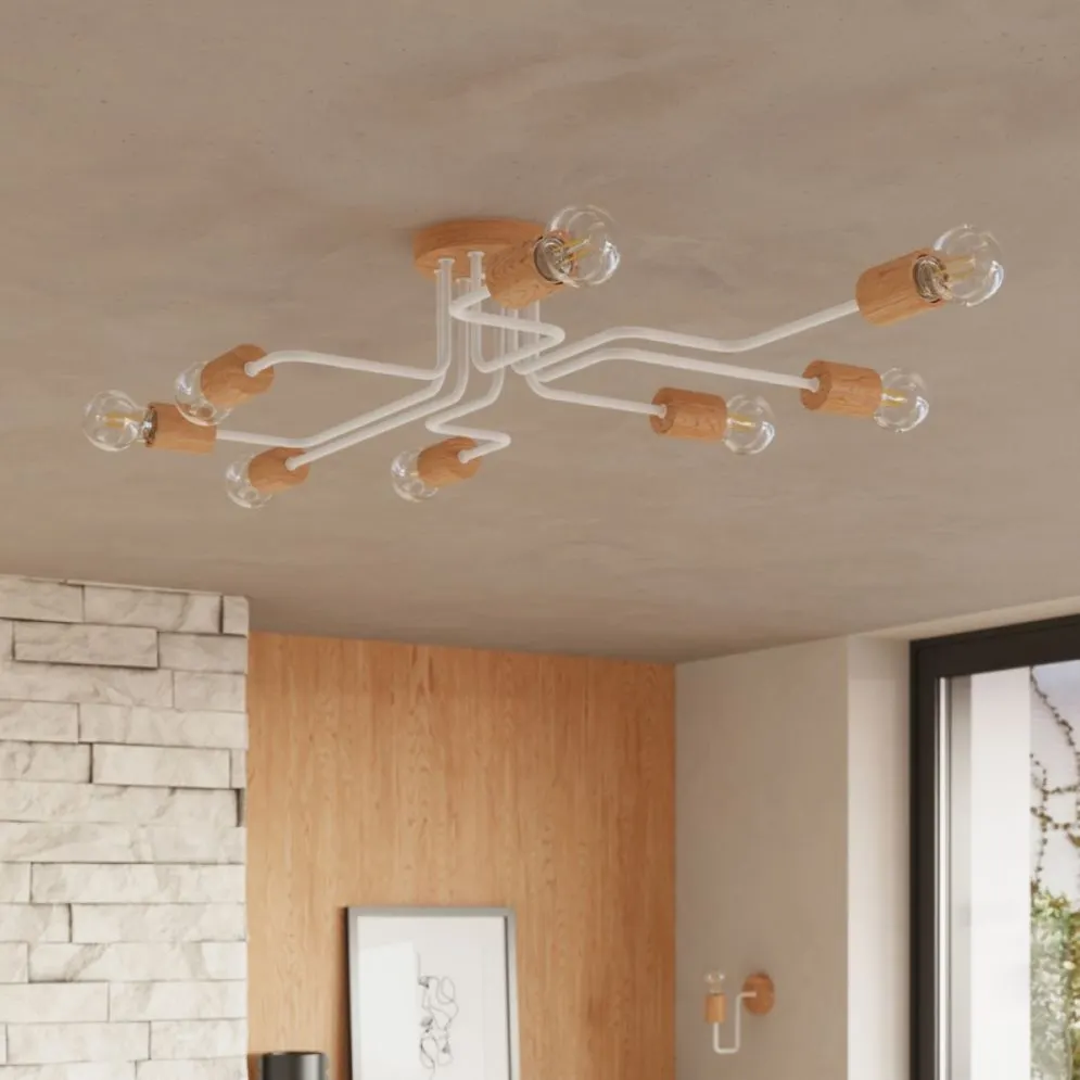 Żyrandol TIMBO 4 biały designerski| sklep MIRAT  kolekcja timbo