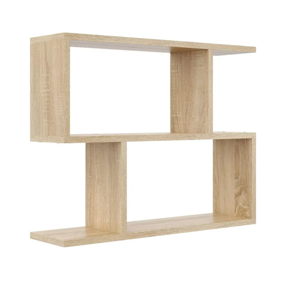 Półka ALESIA 7 dąb sonoma wisząca do salonu | MIRAT. styl LOFT