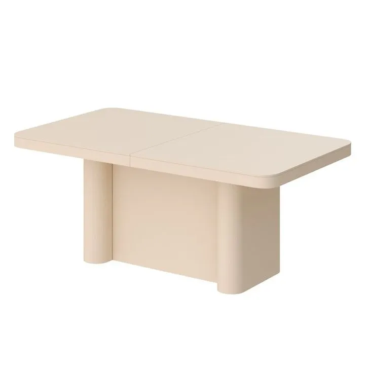 Stół rozkładany PORTOFINO 160(412)x100 cappuccino I sklep meblowy MIRAT. styl PASTELE