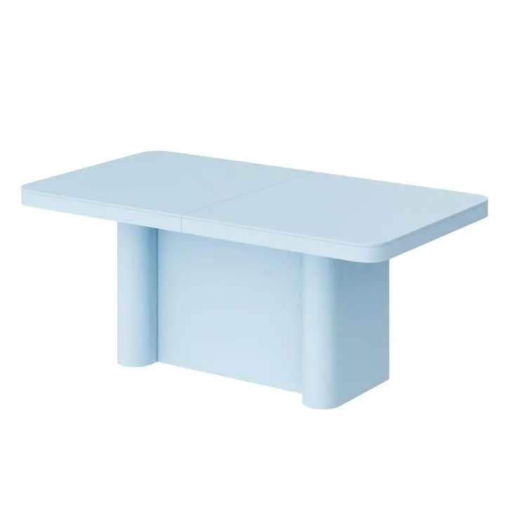 Stół rozkładany PORTOFINO 160(412)x100 niebieski I sklep meblowy MIRAT. styl PASTELE