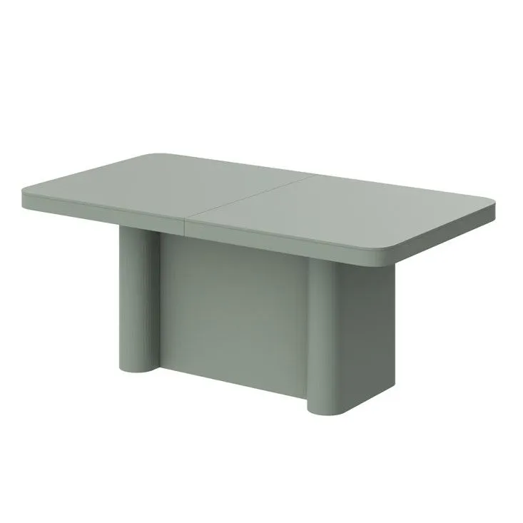 Stół rozkładany PORTOFINO 160(412)x100 zielony I sklep meblowy MIRAT. styl PASTELE