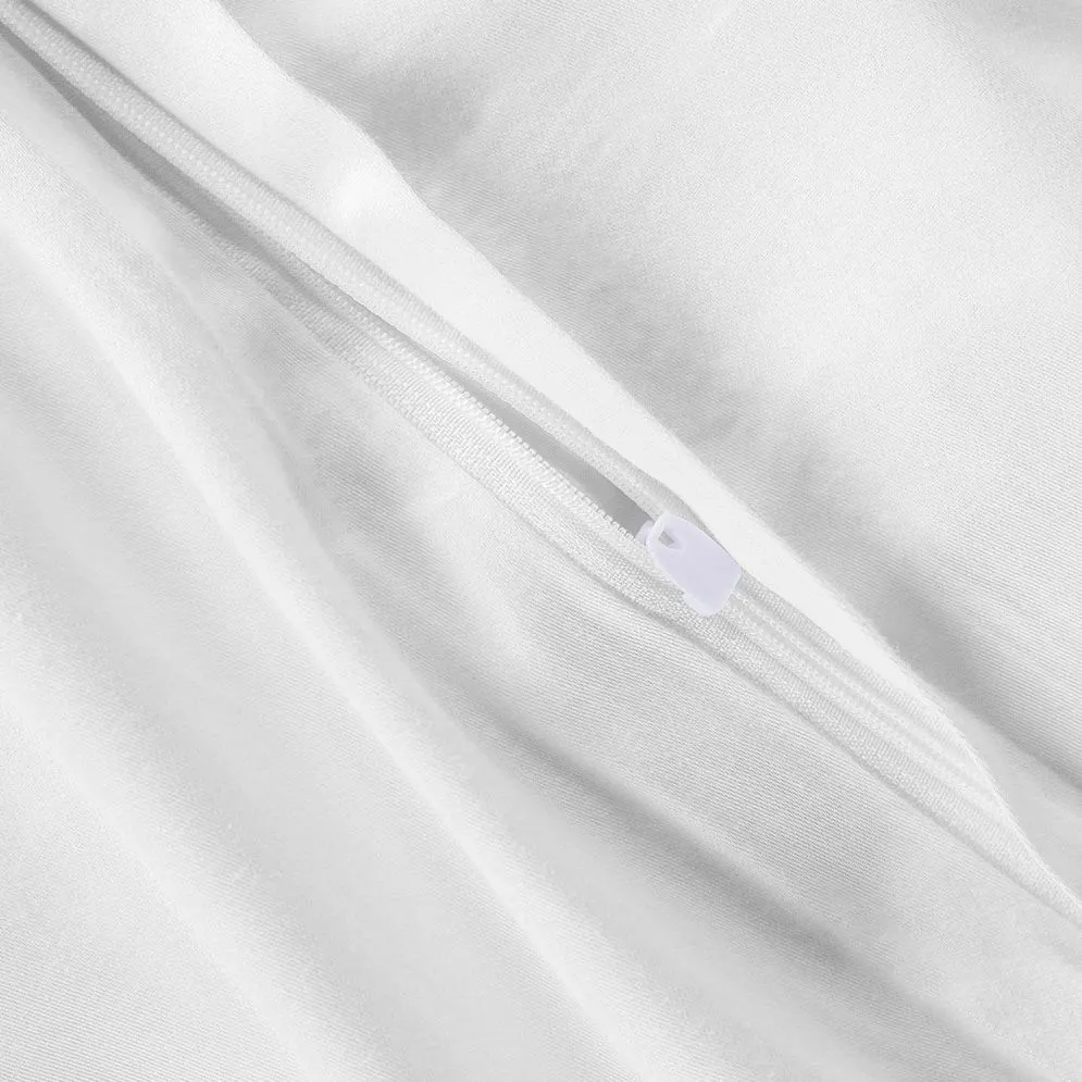 Pościel satyna bawełniana biały 603/160x200 | MIRAT.