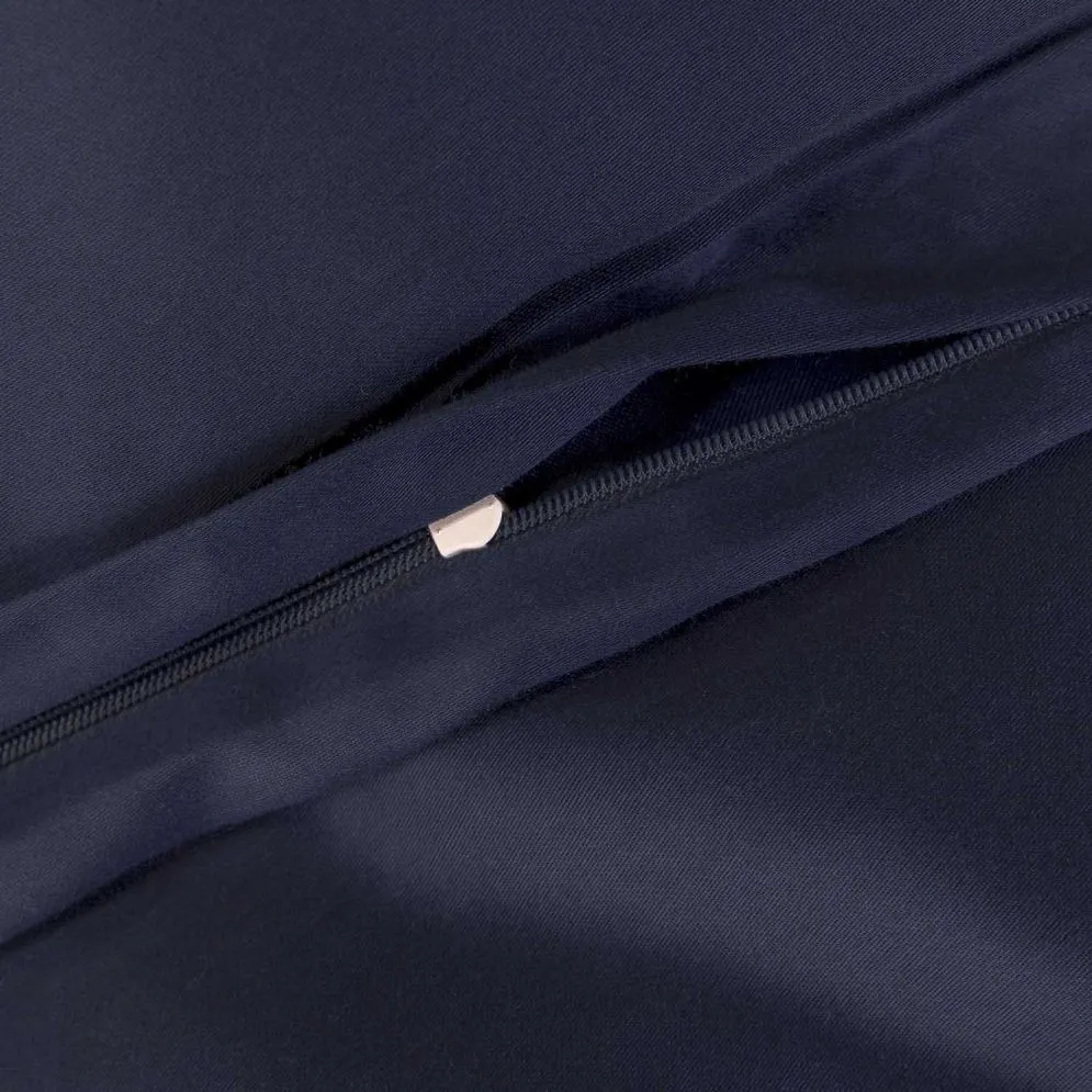 Pościel satyna bawełniana ciemny granat 026/220x200  | MIRAT.