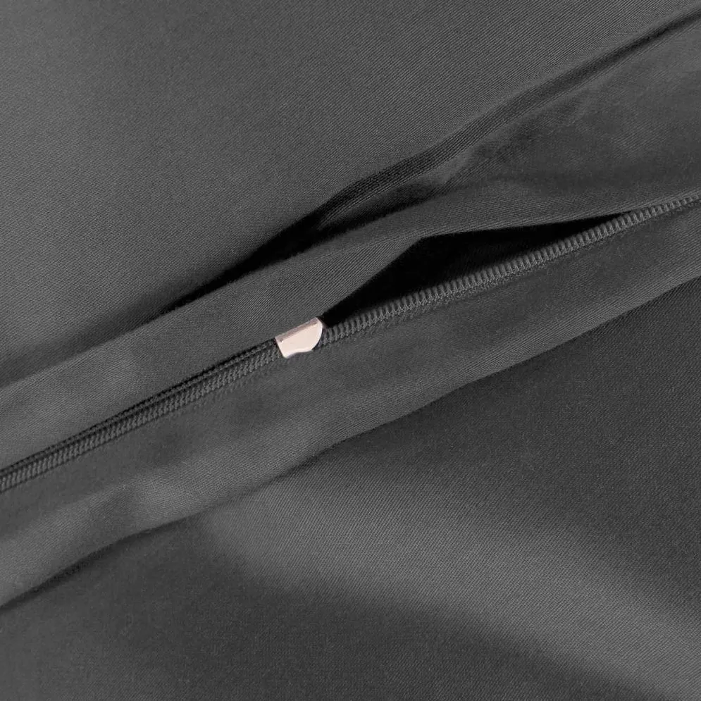 Pościel satyna bawełniana j.szary 037/220x200  | MIRAT.