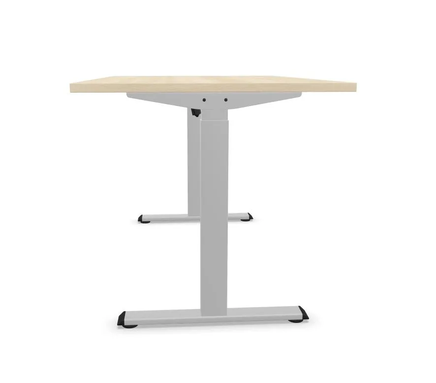 Biurko eCOMO 120x60cm akacja z regulacją wysokości elektryczne I sklep meblowy MIRAT.