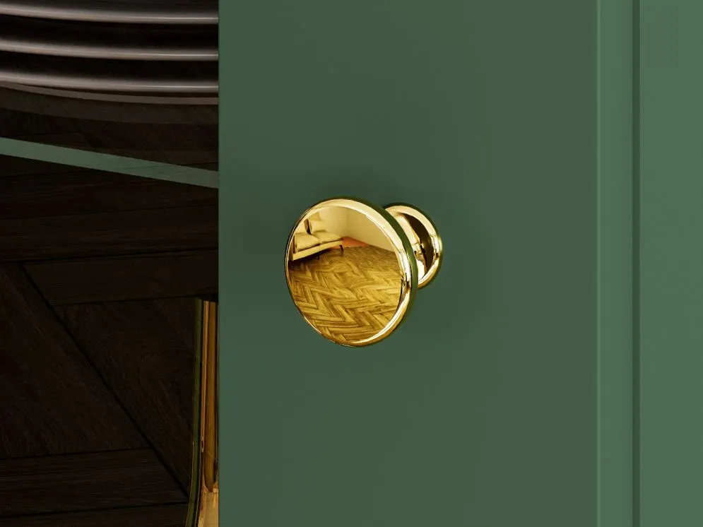 Witryna wysoka GRIN zielona ze szklanymi półkami do salonu I sklep meblowy MIRAT. kolekcja GRIN