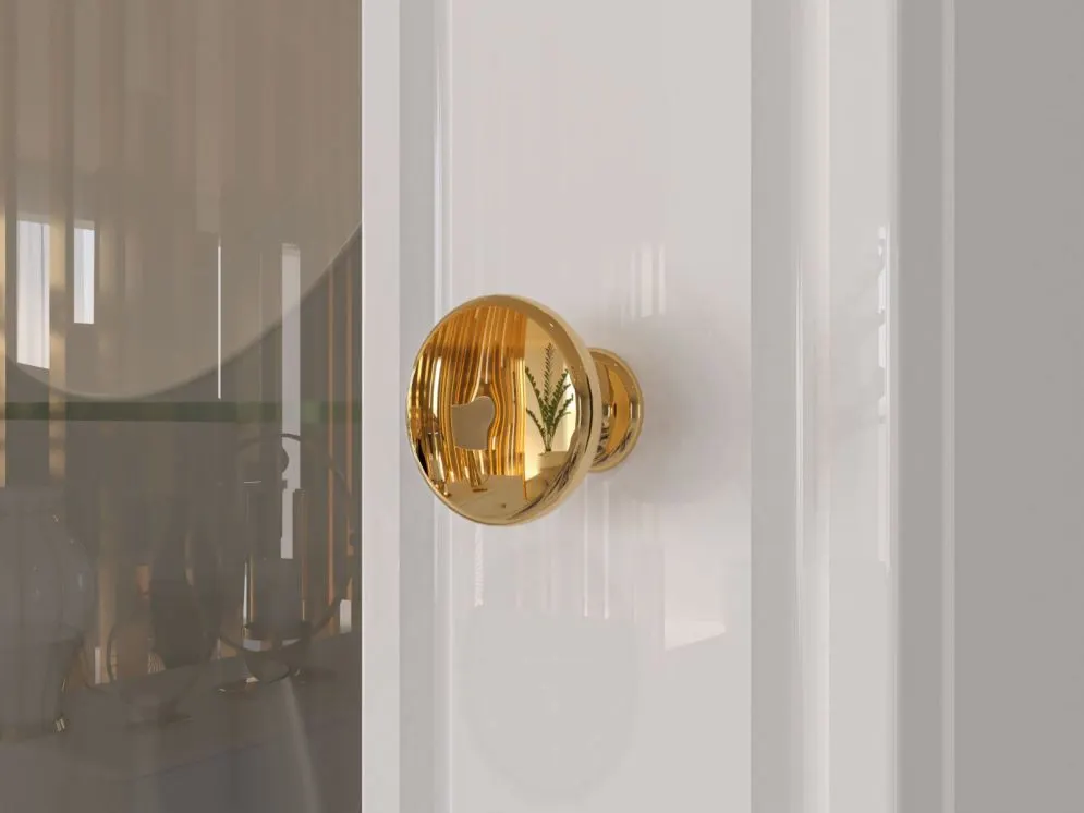 Witryna wysoka GALENA biały połysk z podświetleniem z cichym domykiem I sklep meblowy MIRAT. styl GLAMOUR kolekcja GALENA