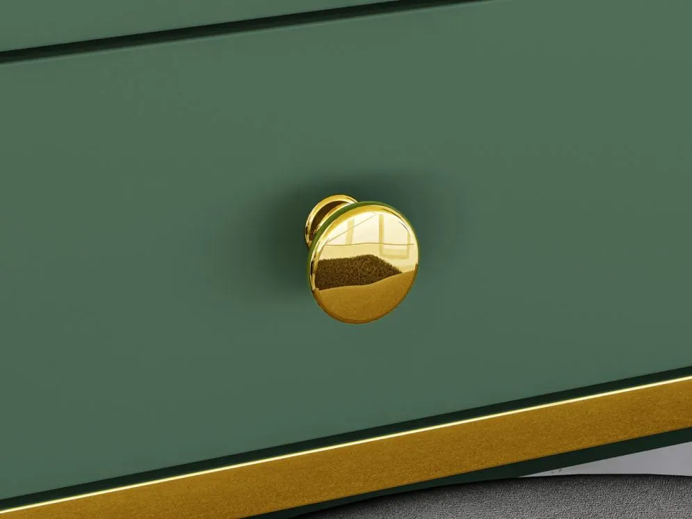 Toaletka GRIN zielona w stylu glamour I sklep meblowy MIRAT. styl GLAMOUR kolekcja GRIN