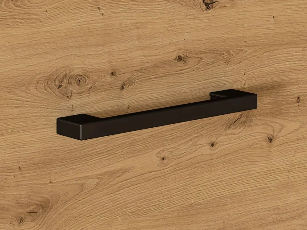 Szafa NIKOLA 2D dąb artisan dwudrzwiowa polskiej produkcji I sklep meblowy MIRAT. styl LOFT