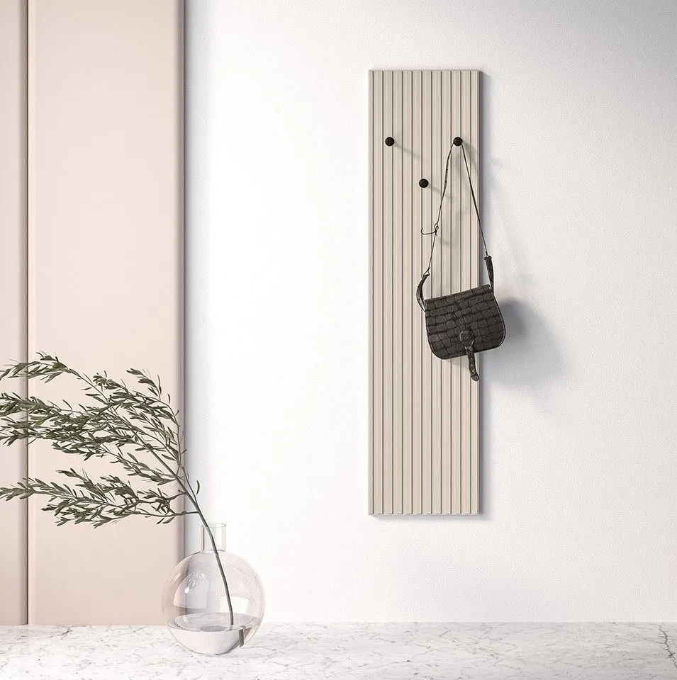 Wieszak do przedpokoju ELLEN 3U kaszmir w stylu nowoczesnym I sklep meblowy MIRAT. styl RYFLOWANY