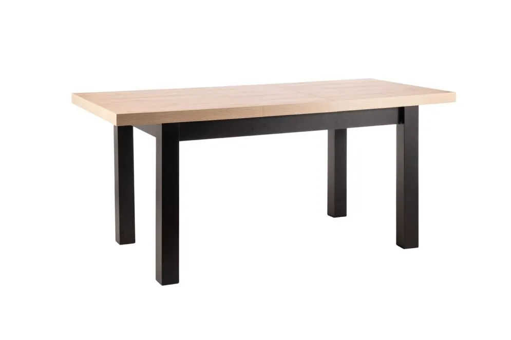 Stół rozkładany PRESTO 140(218)x80 dąb artisan/czarny I sklep meblowy MIRAT. styl LOFT